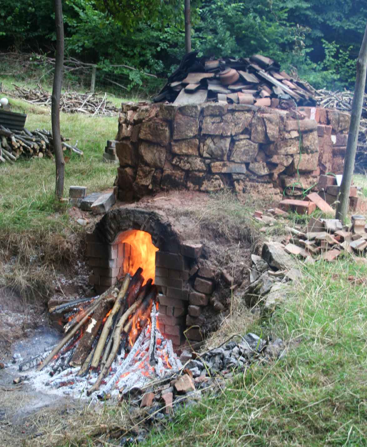 Bickley kiln firing