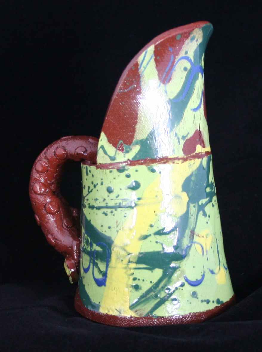 Slipware jug